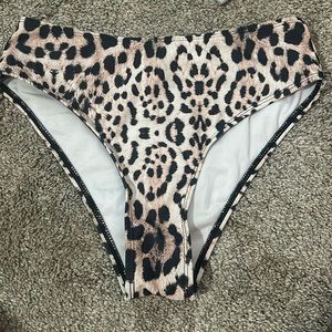 SHEIN cheetah bikini bottoms!